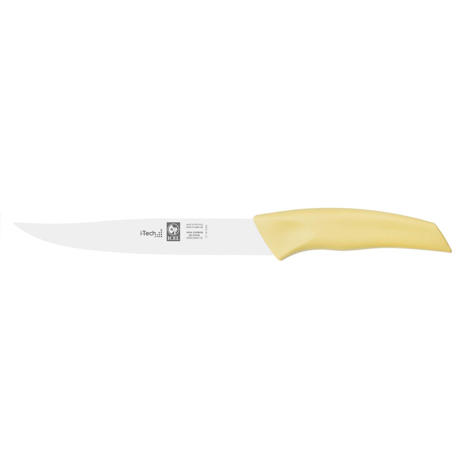 Нож для мяса 180/300 мм. желтый I-TECH Icel /1/12/