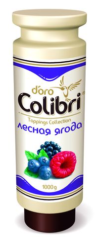 Топпинг "Лесная ягода" 1 кг Золотая Колибри /1/6/ РАСПРОДАЖА