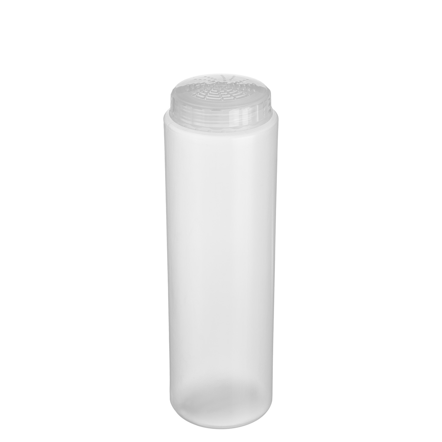 Емкость для сыпучих прод. 1 л. с мелк. отверст. прозрачная GP /1/24/ АКЦИЯ