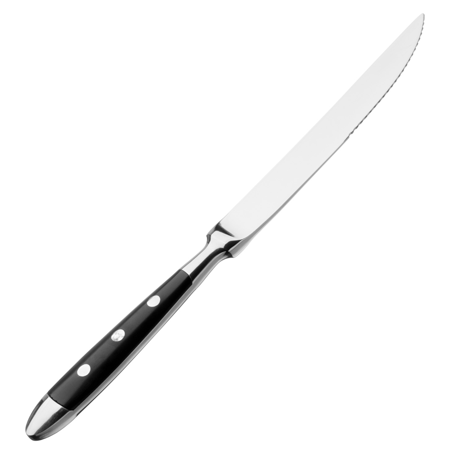 Нож для стейка Дориа 18/0 1 мм 21,5 см. MGsteel /10/500/