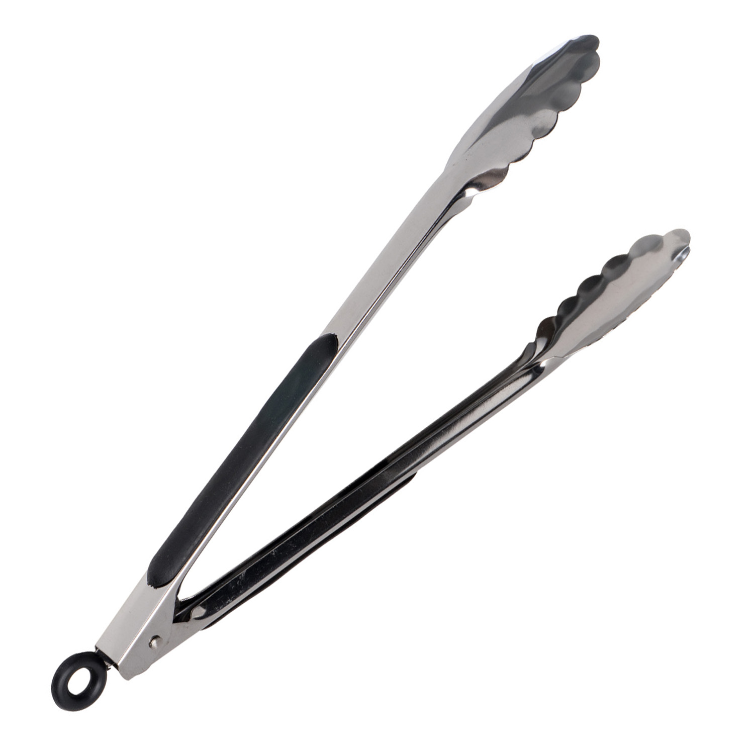 Щипцы универсальные 30 см. нерж. резин. вставки MGsteel /1/72/