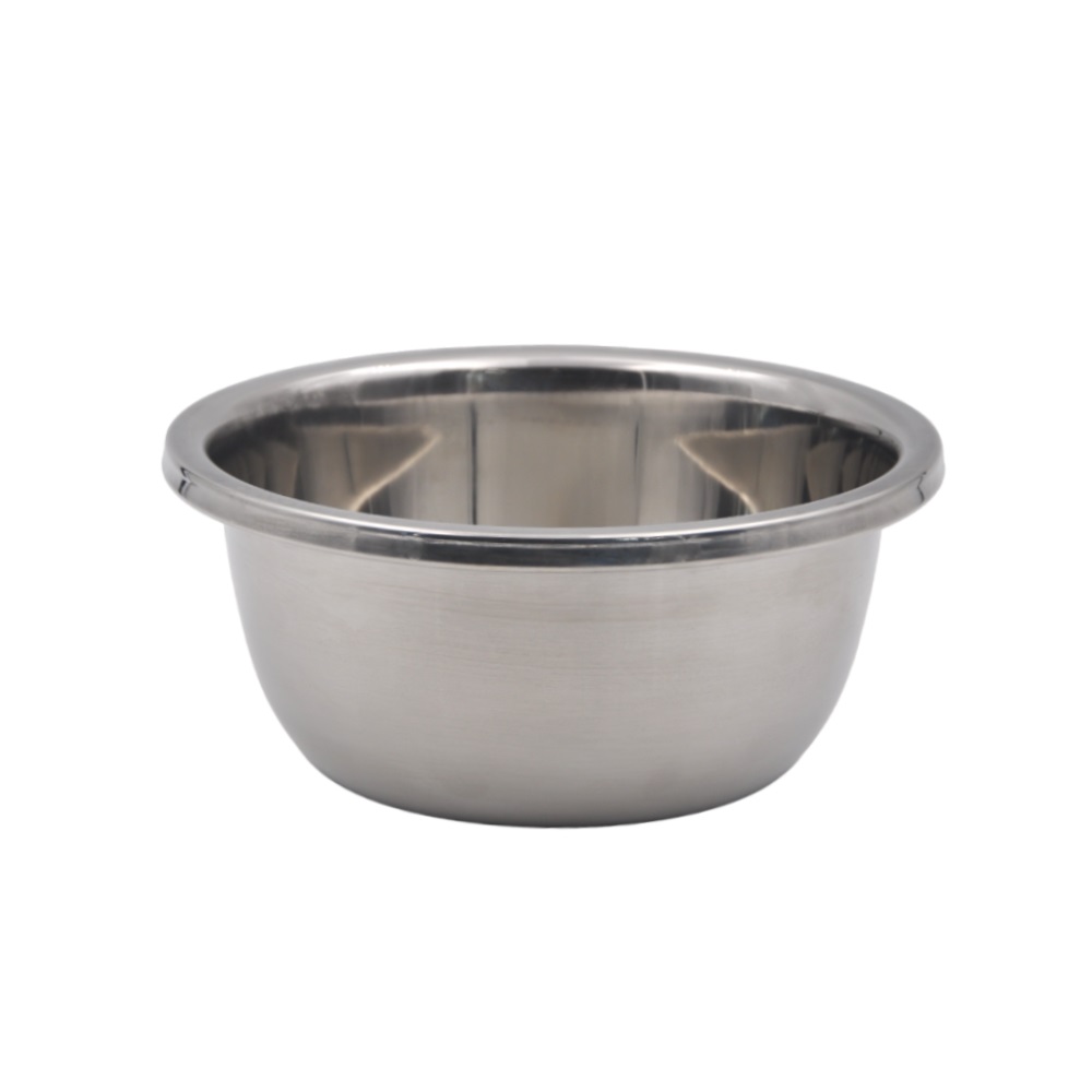Миска  2,2 л. d=22 см. h=9,5 см. нерж. МГ (MG) /1/160/