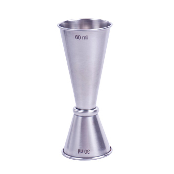 Джиггер 30/60 мл. d=45/47 мм. h=113 мм. нерж. МГ (MG) /1/288/