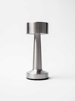 Лампа настольная  d=9 см. h=21,5 см. 3 цвета, сенсорная регулировка яркости, нерж., серебристая LED SIMPLE II MGline/1/20/ ВДОХНОВЕНИЕ