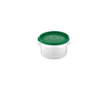 Контейнер для продуктов круглый 2,1 л. d=17 см. h=11 см., прозрачный, п/п, без крышки (крышка 76733) GP /1/12/
