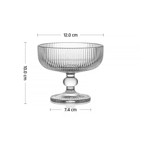 Креманка 280 мл. d=120 мм. h=100 мм. Гэтсби MGline /6/24/ ВДОХНОВЕНИЕ