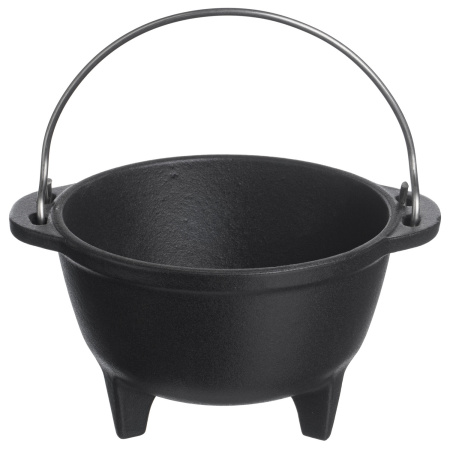 Кастрюя-котелок порц. 460 мл. d=120 мм. h=80 мм. чугун /1/