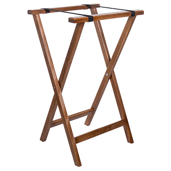 Подставка для подносов напольная темная бук (трейджек) /1/