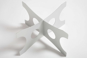 Подставка для подносов для пиццы h=20 см. алюмин. Gimetal  /1/