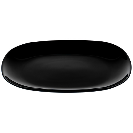 Блюдо прямоуг. 280*230 мм. h=22 мм. Эволюшн Блэк /6/12/864/