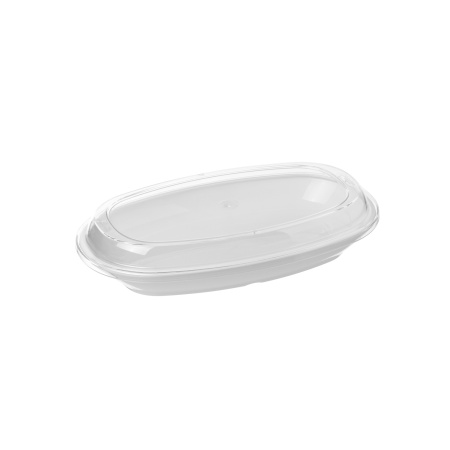 Крышка 240*138 мм. (блюдо овальное 80004), поликарбонат, штабелир. GP /1/72/