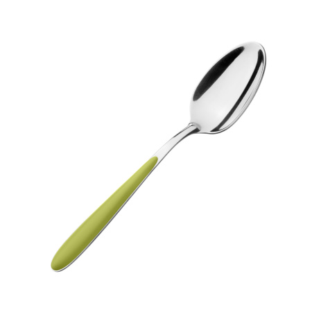 Ложка столовая Мастер 18/0  2 мм 19,4 см. зеленый Abert /12/