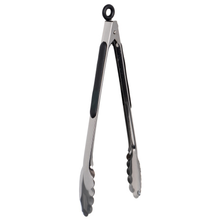 Щипцы универсальные 30 см. нерж. резин. вставки MGsteel /1/72/