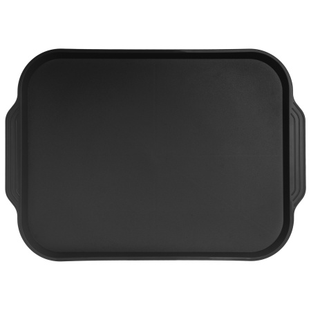 Поднос 45*34,5 см. черный (110) поверхность шагрень MGprof /1/10/ 