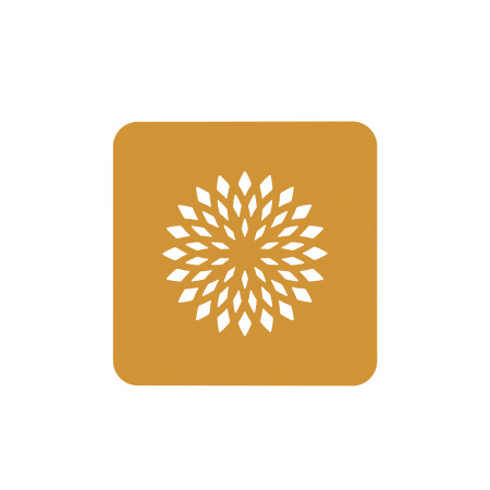 Трафарет для декора блюд d=100 мм. h=1 мм. Цветок лотоса силикон Silikomart /2/10/