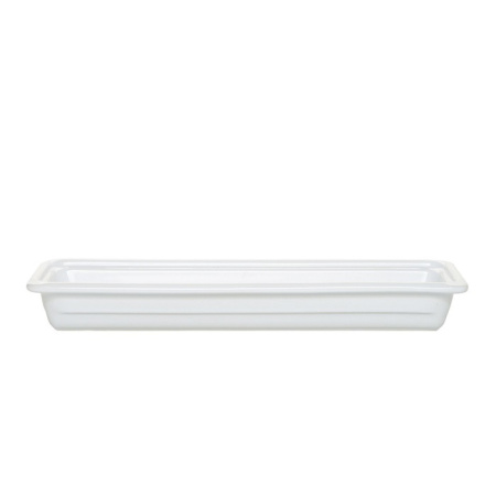 Гастроемкость 2/4 h= 65 мм. 2,3 л. белая керам Emile Henry /1/4/160/ ТП