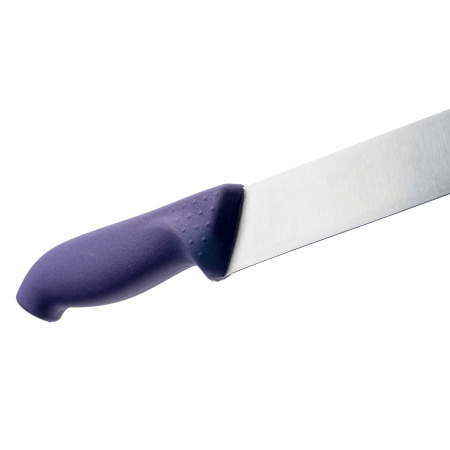 Нож для мяса 250/380 мм. фиолетовый антибактер. ручка HoReCa Icel /1/6/