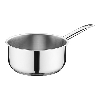 Сотейник  5,0 л. нерж. d=24 см. h=11 см. б/кр (индукция)(кр. 79198) MGsteel /1/