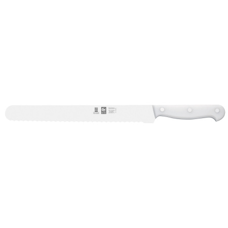 Нож для нарезки 250/370 мм. с волн. кромкой, белый TECHNIC Icel /1/6/