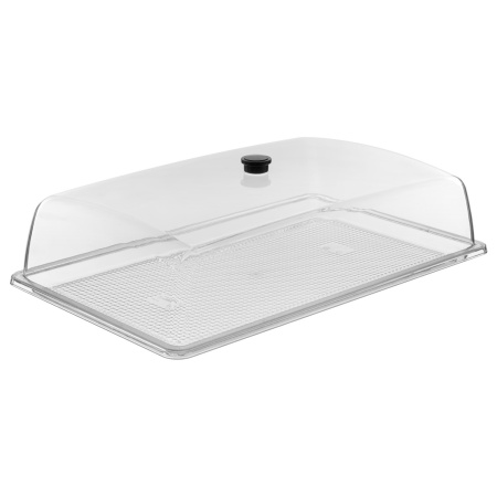 Крышка для гастроем., подносов 1/1 53*32,5 см. h=12,5 см. поликарбонат, прозрачная GP/1/6/  ВДОХНОВЕНИЕ