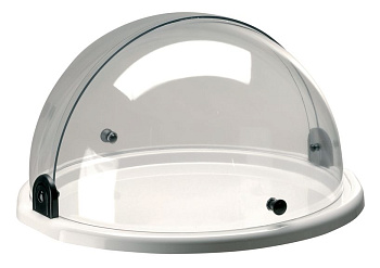 Поднос для подачи d= 38 см. пластик, с крышкой Roll-Top Abert /1/ РАСПРОДАЖА