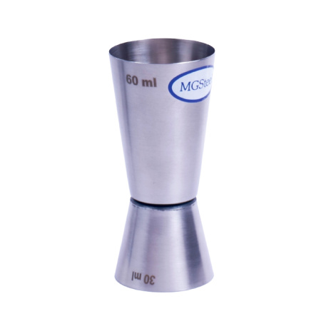 Джиггер 30/60 мл. d=42/43 мм. h=100 мм. нерж. МГ (MG) /1/200/