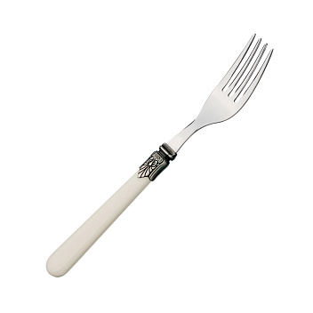 Вилка столовая Майя 18/0  1,2 мм 20,2 см. слоновая кость Abert /12/