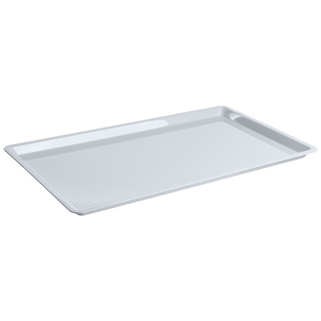 Поднос для подачи 53*32,5 см. поликарбонат, белый б/крышки (крышка 76826) GP /1/24/