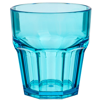 Олд Фэшн 250 мл. d=83 мм. h=90 мм. поликарбонат бирюзовый /1/42/