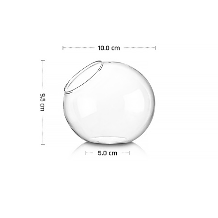 Стакан для коктейля 330 мл. d=100 мм. h=95 мм. Термостекло Тилт MGline /6/24/ АКЦИЯ