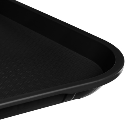 Поднос 44,5*34,5 см. черный поверхность классик (110) MGprof /1/10/