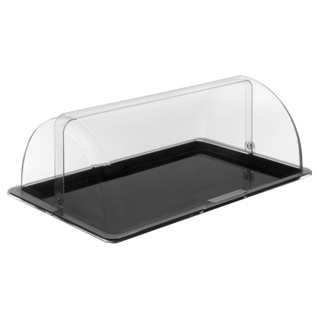Крышка для гастроем.,подносов,корзин Roll-Top 1/1 53*32,5 см. h=18,5 см. поликарбонат, прозрачная GP/1/6/ 